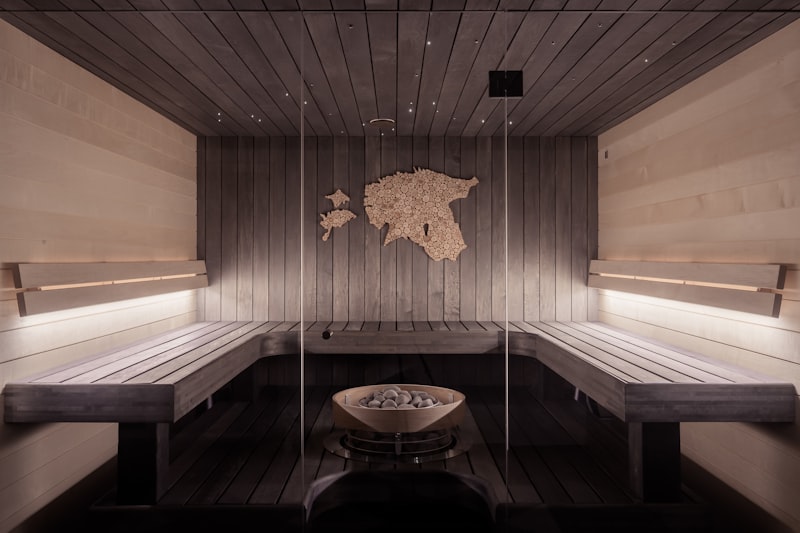 Calm wellness travel — clean air, soft light